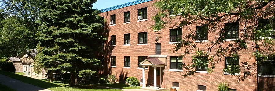 Schonowee Village, a public housing building in Schenectady, NY